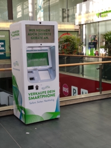 Reduzierung von Elektromüll durch ecoATM (Standort Essen Rathaus Galerie)