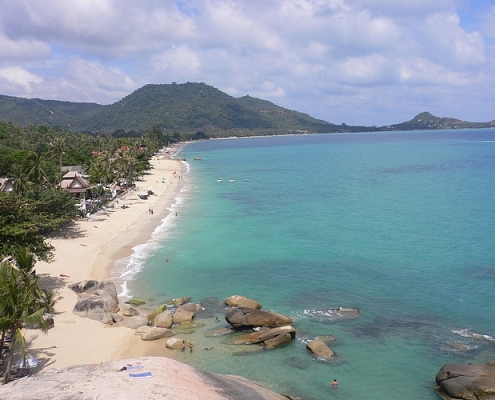 Lamai Beach Koh Samui Island - Foto © by Volkmar Neumann, Hagen Westf.